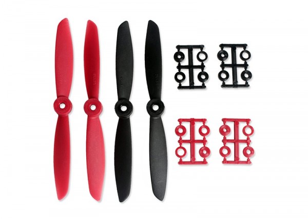 Propeller Nylon 6x4.5 CW+CCW 4Stk. - Ersatzteil EMAX Nighthawk Pro 280
