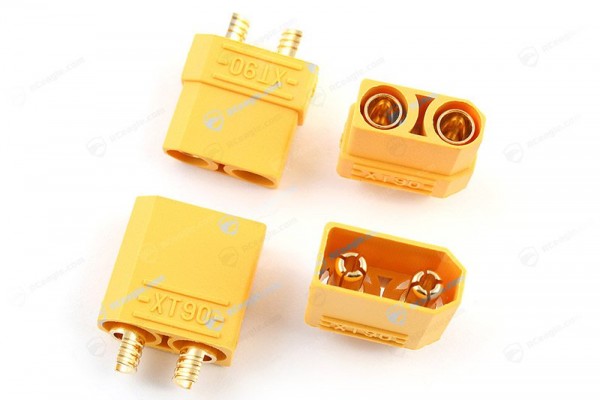 XT90 Hochstrom Stecker Buchse 4,5mm gold 1Paar