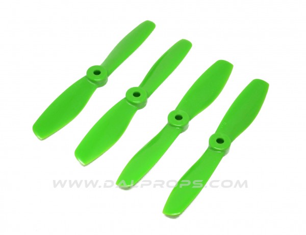 5x4.5 DAL Propeller V2 Bullnose 5045 Blade 2xCW 2xCCW Grün