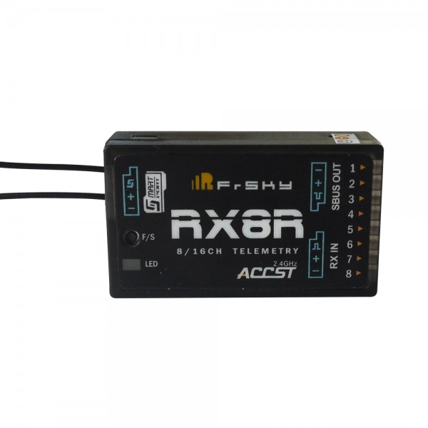 FrSky RX8R 8/16Ch Kanal Telemetry 2.4G Empfänger Receiver Smart Port S.BUS ACCST