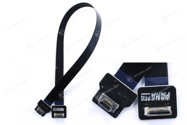 mini zu micro HDMI Adapter Kabel 30cm Ultra Soft weich Gimbal GoPro Sony Nex FPV